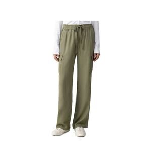Social Standard by Sanctuary Women's Caravan Pull-On Cargo Pant Green Small